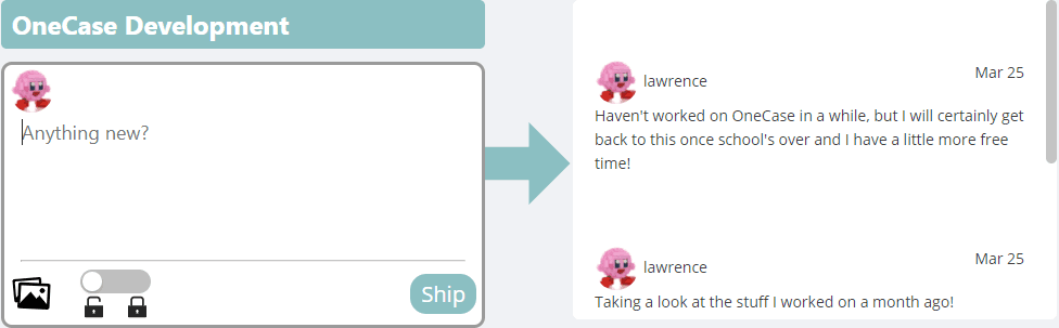 OneCase Ship Update